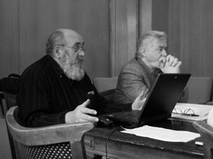 Руководители семинара прозы Евгений Попов и Анатолий Курчаткин Foto_5